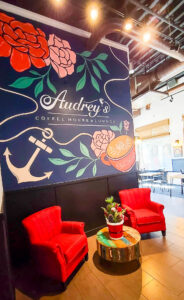 Audrey’s Coffee House & Lounge in The Village at South County Commons. PHOTO CREDIT: Rhode Island Monthly