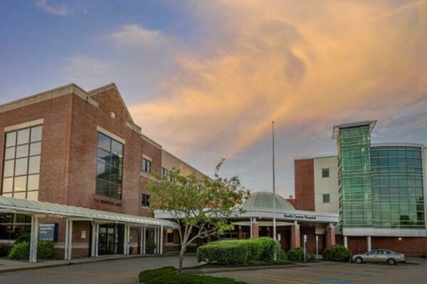 The outside of South County Hospital in South Kingstown. PHOTO CREDIT: SouthCountyHealth.org