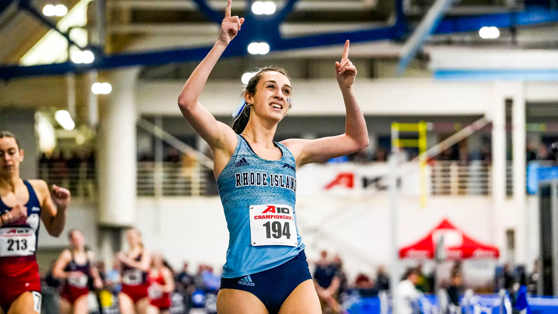 The University of Rhode Island women’s track and field team traveled to Boston University on Friday to compete in the BU John Thomas Terrier Classic, where Rhody set multiple school records.