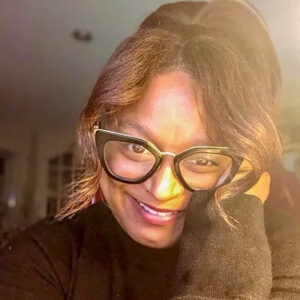 Cherie Rowe is a teaching assistant in the English department. PHOTO CREDIT: URI Department of English and Creative Writing