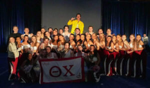 Fraternity Theta Chi wins the 75th annual Greek Week. PHOTO CREDIT: @ThetaChiURI on Instagram
