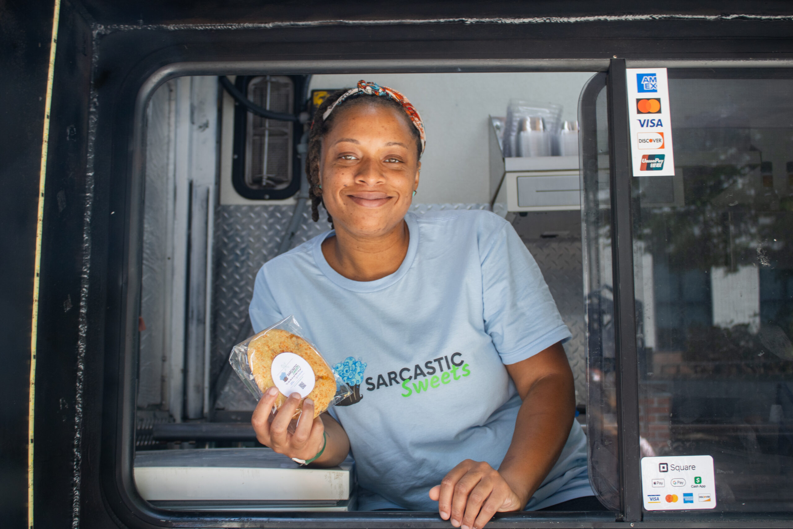 Student Involvement collabs with Sarcastic Sweets food truck for the first beats and eats event of the year. PHOTO CREDIT: Skylar Connor | Staff Photographer