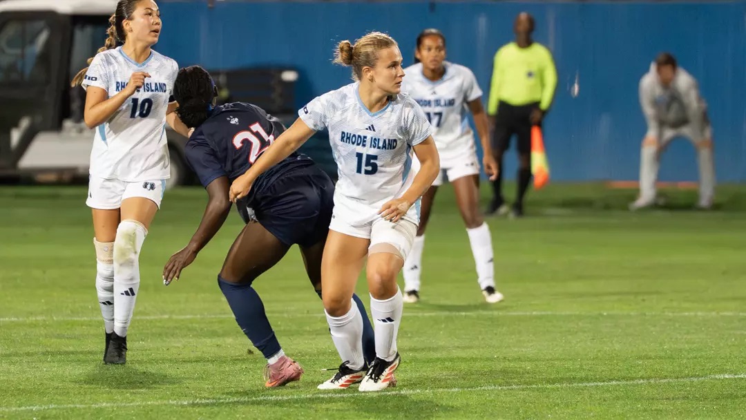 With their win over Saint Joseph's on Saturday, the Rams are 4-1-0 on the road this season. PHOTO CREDIT: Emma Roberts/GoRhody.com
