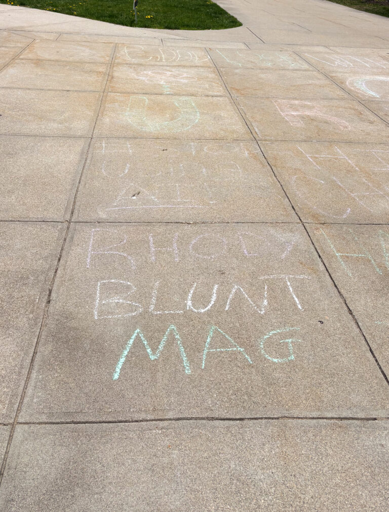 Satirist Rhody Blunt takes no prisoners. Not even the president.